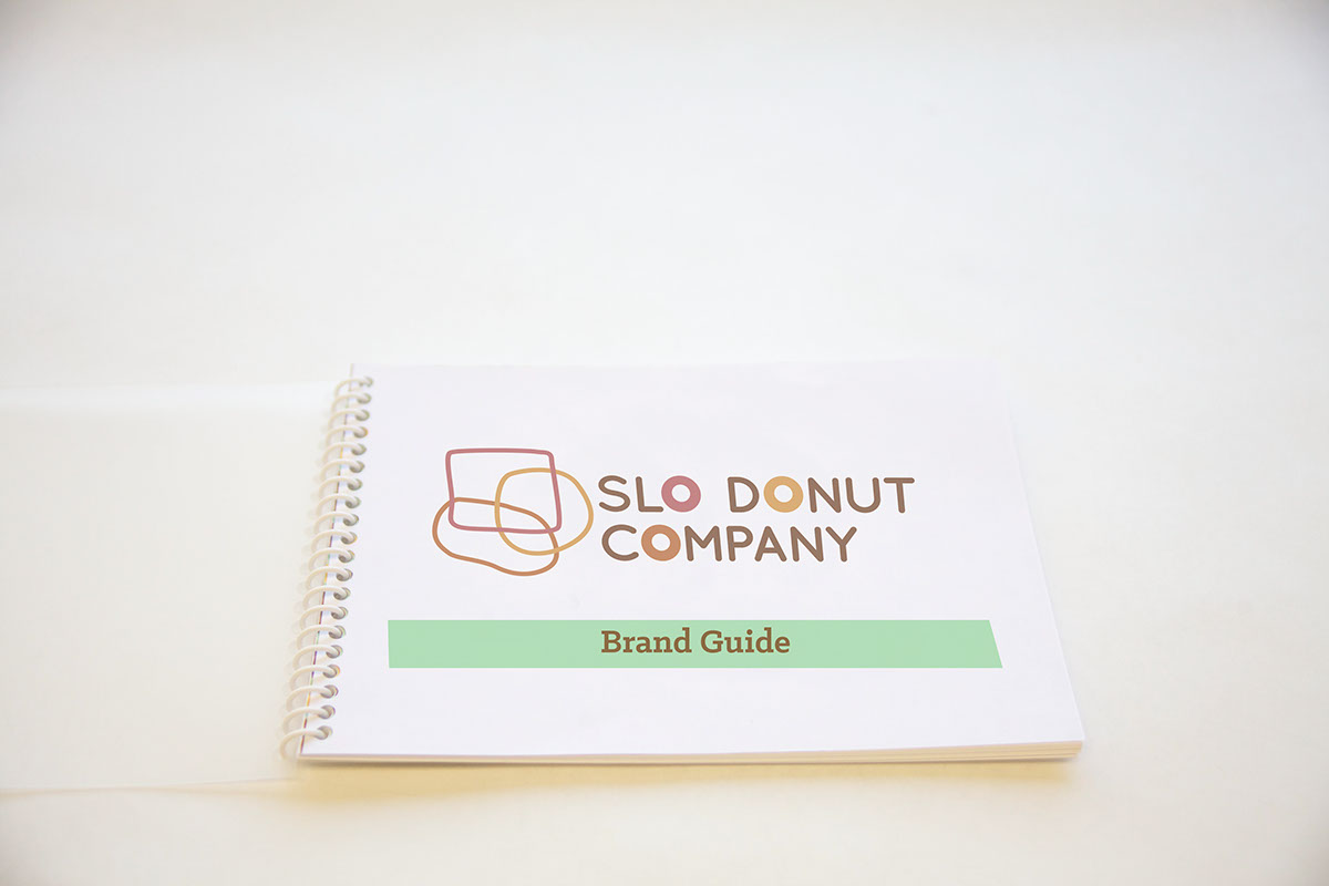 design identity redesign Donuts Small Business Comprehensive logo Logotype Retro pattern