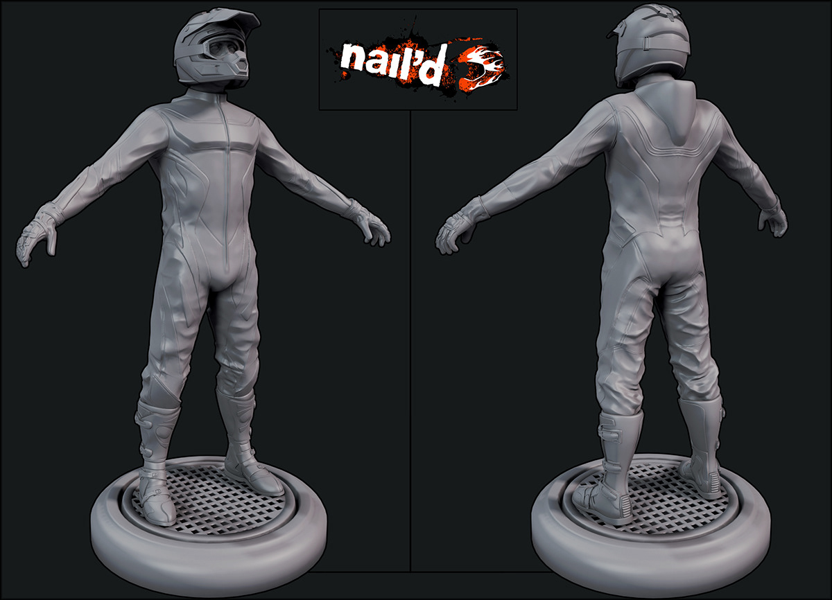 Nail'd techland characters game gamedev