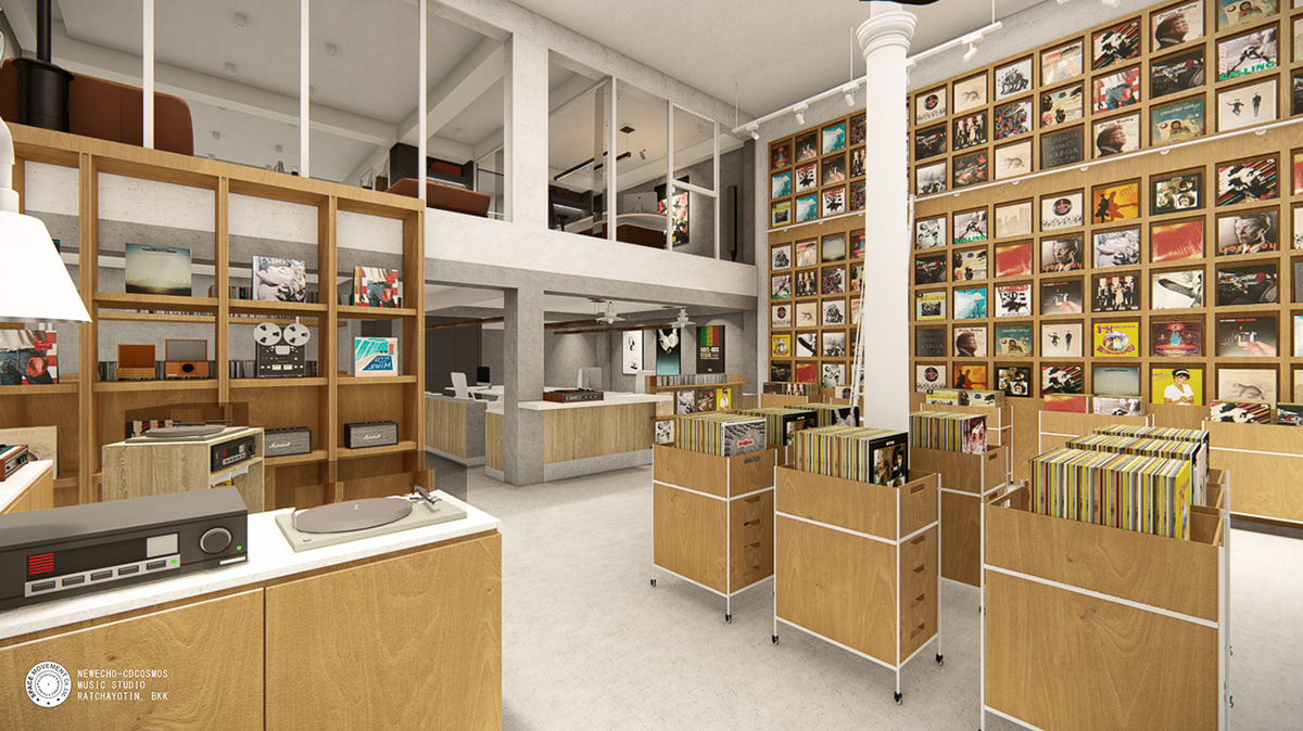 design Interior Records shop