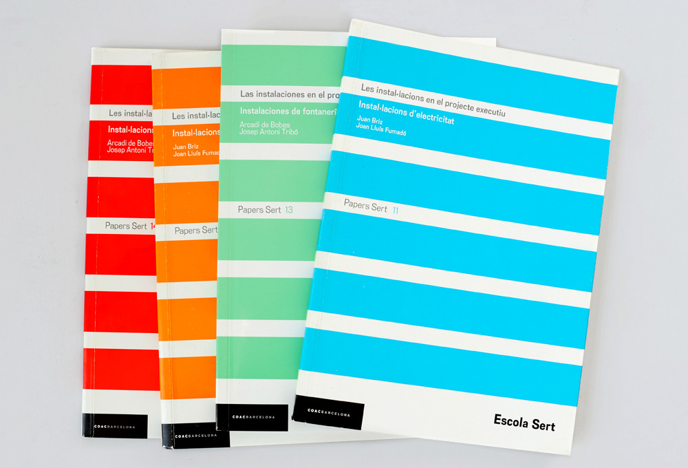 Diseño editorial escola sert technical books