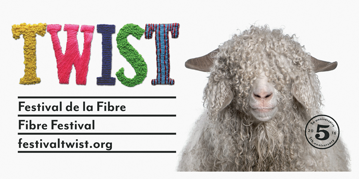 Embroidery textile fibre festival cultural visual identity
