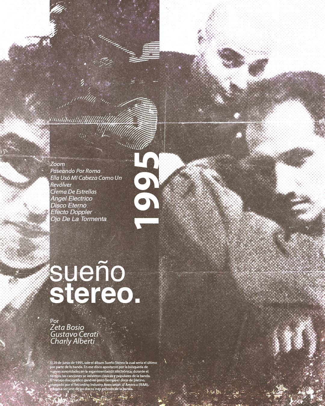 soda stereo rock poster design freelancer cerati musica music Cover Art vinyl