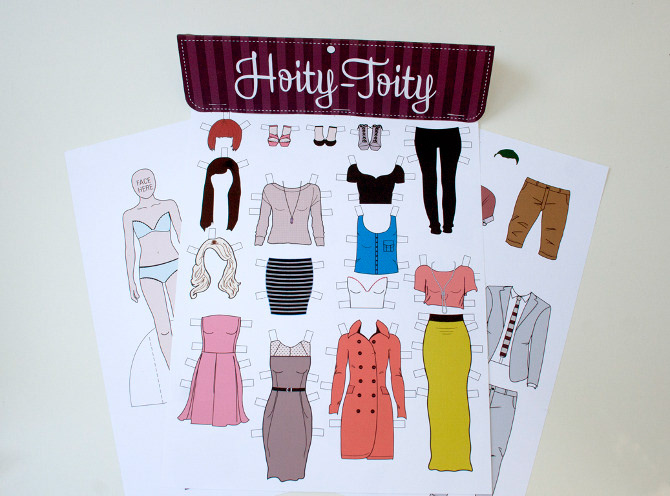 paper dolls humor living vicariously 
