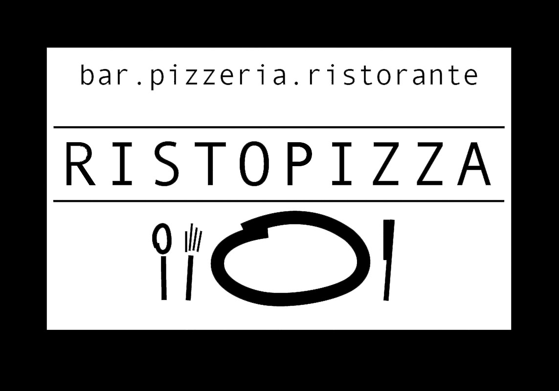 RISTOPIZZA Food  brand Logotipo marchio Ristorante Pizzeria progettazione grafica