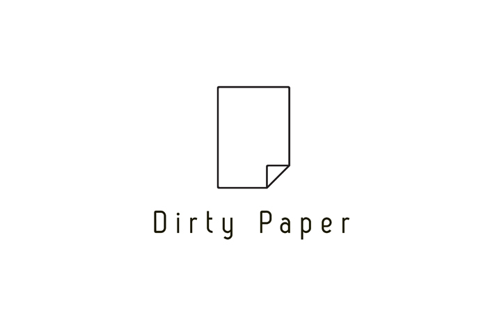 dirty paper hongkong Logo Design namecard art dou visual identity