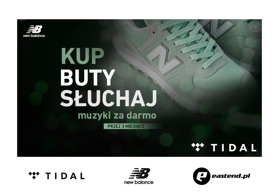 tidal New Balance marketing   campain design music shoes graphic