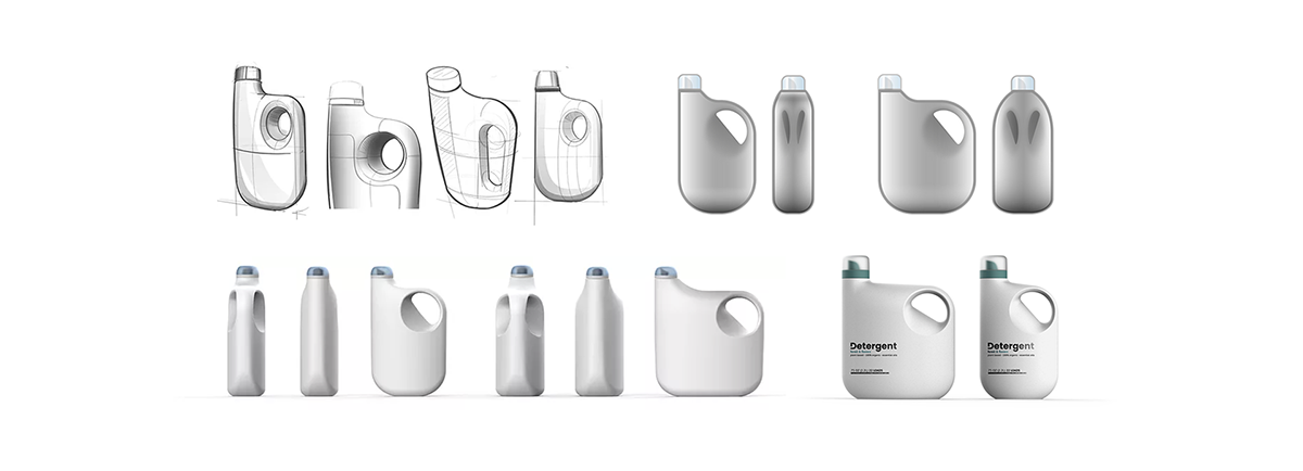 Advertising  bottle design detergent loundry marketing   Packaging post product design  social media