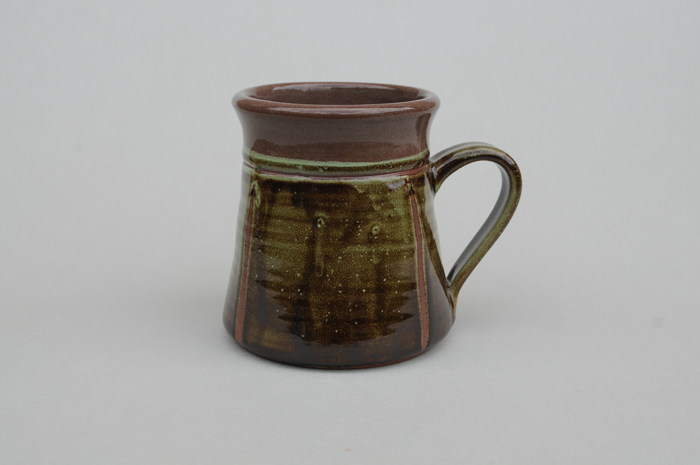 Mugs cups Pottery ceramics  Central Coast british columbia Canada altered incised  multiple glaze  stoneware electric firing