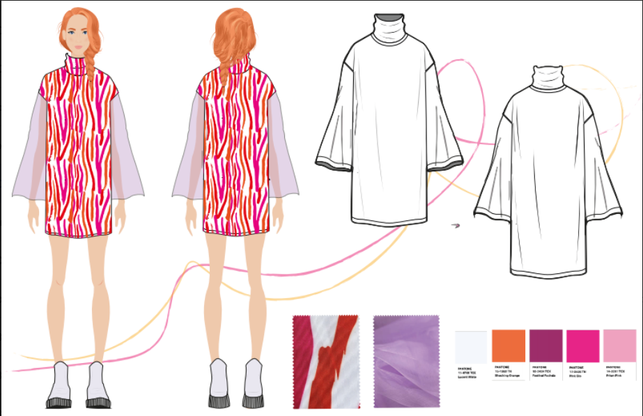 diseño de modas estampado textil ilustraciones de moda procesos creativos procesos textiles