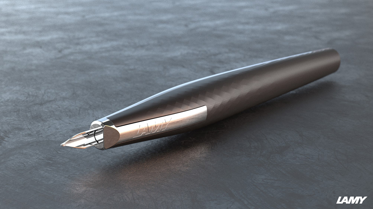 lamy pen concept slide Ergonomics