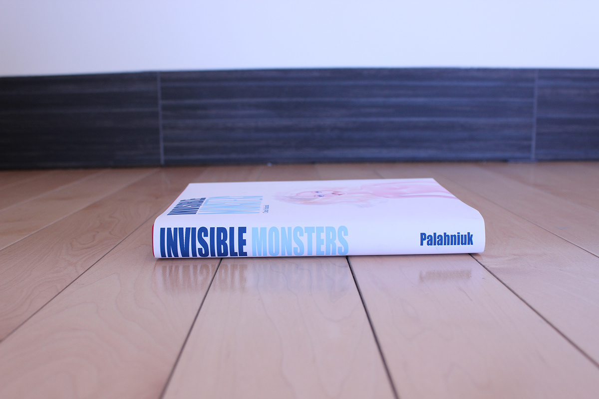 book cover redesign Invisible Monsters book grand view