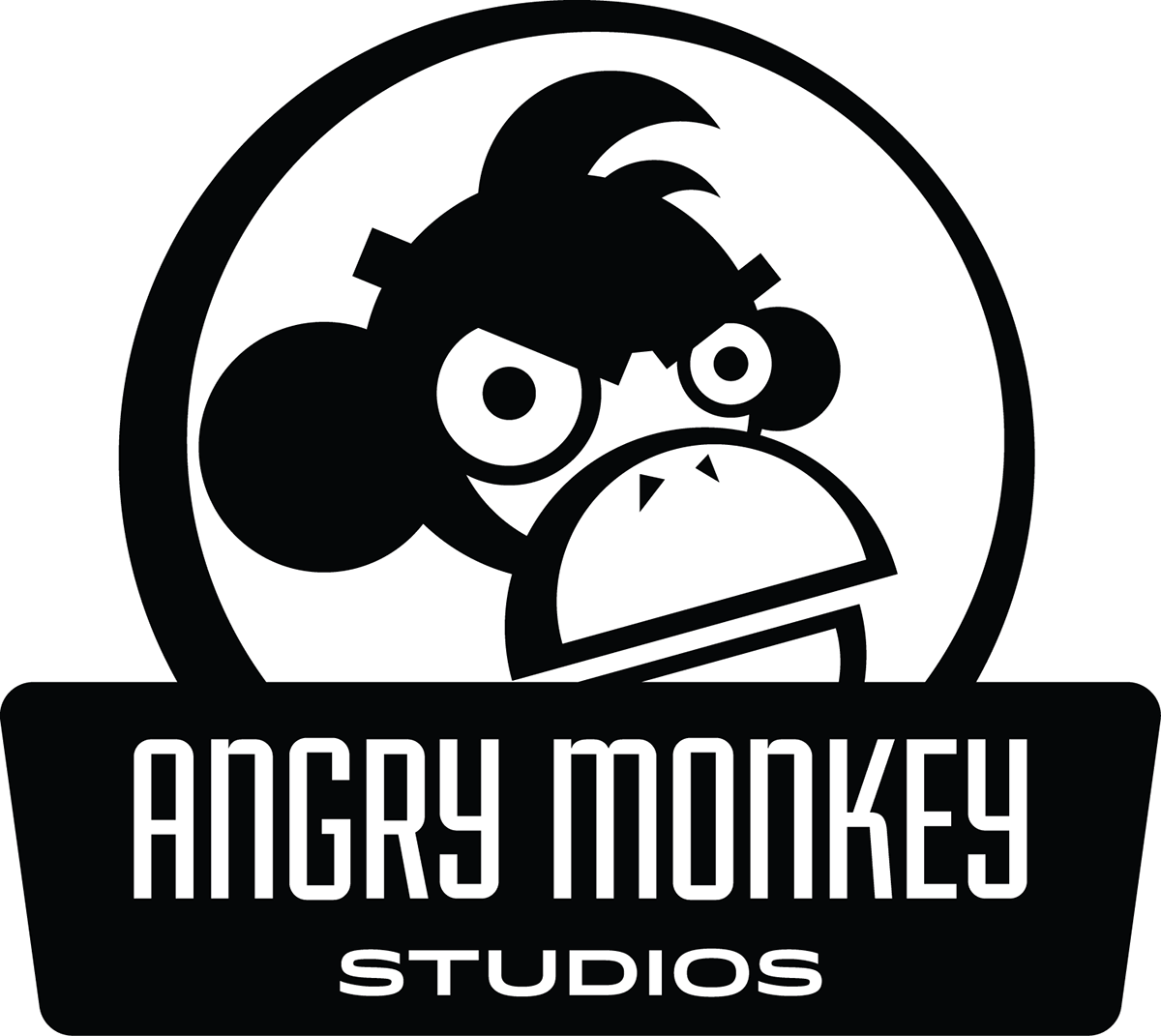 monkey logo angry studios