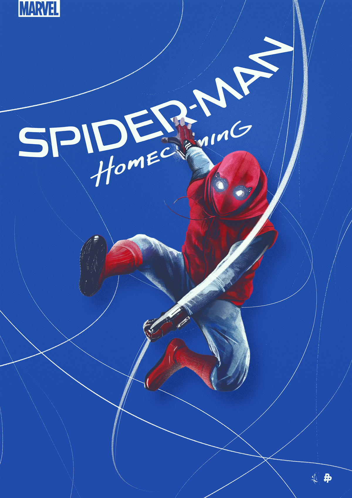 posters spider-man marvel peter parker Homecoming adobe tom holland