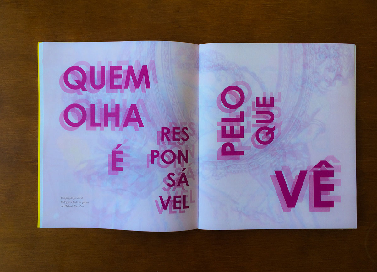 revista mar cirandar Rio de Janeiro Escola do Olhar design gráfico