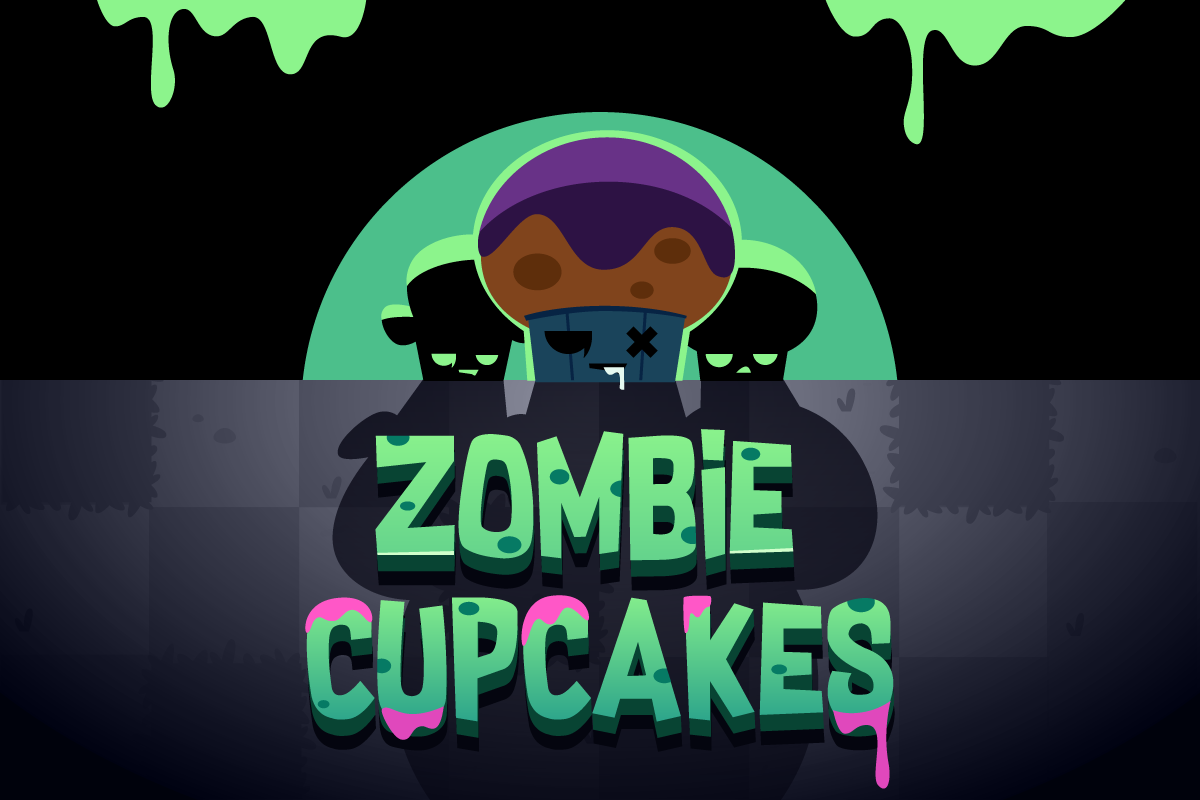 2D Animation character animation Character design  game design  game ui mobile game mobile game animation Puzzle game Zombie Cupcakes Game Art