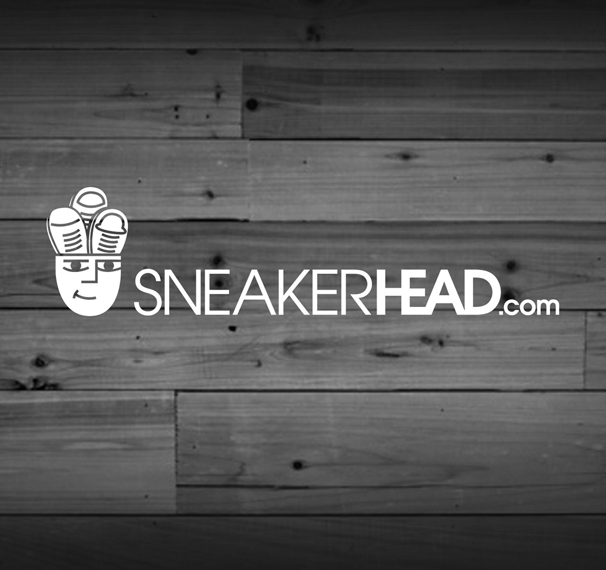 Sneakerhead.com sneakers sneaker culture hip hop head wood grain wood texture logo identity
