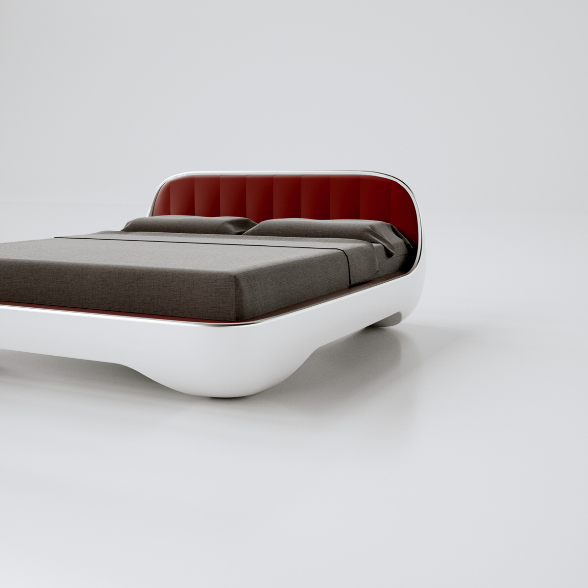 bed bedroom futuristic zad design Edoardo carlino think future foolish