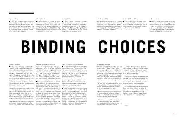 bold book Layout editorial