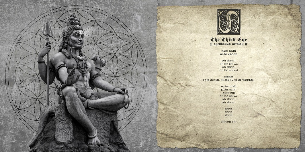 Midhaven spellbound Aakash Dwivedi progressive metal sludge metal album artwork