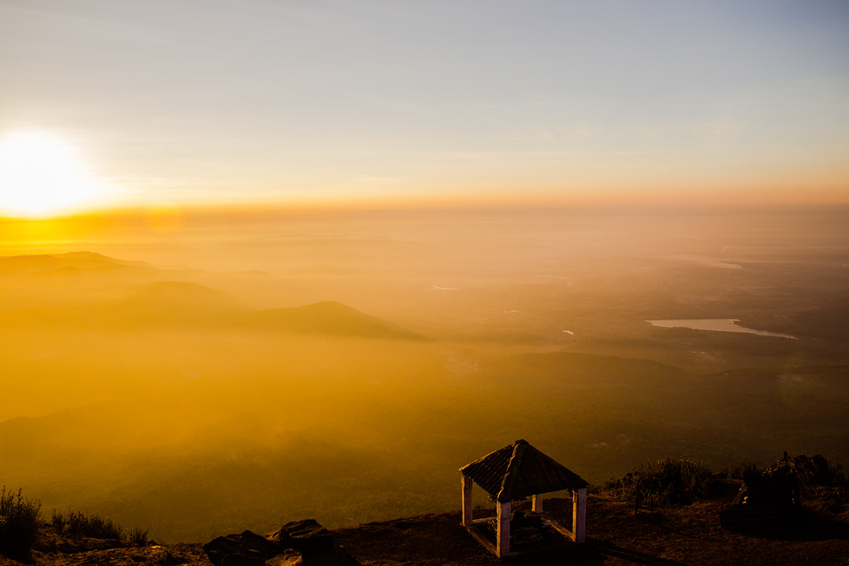 chikmagalur karnataka Sunrise hills