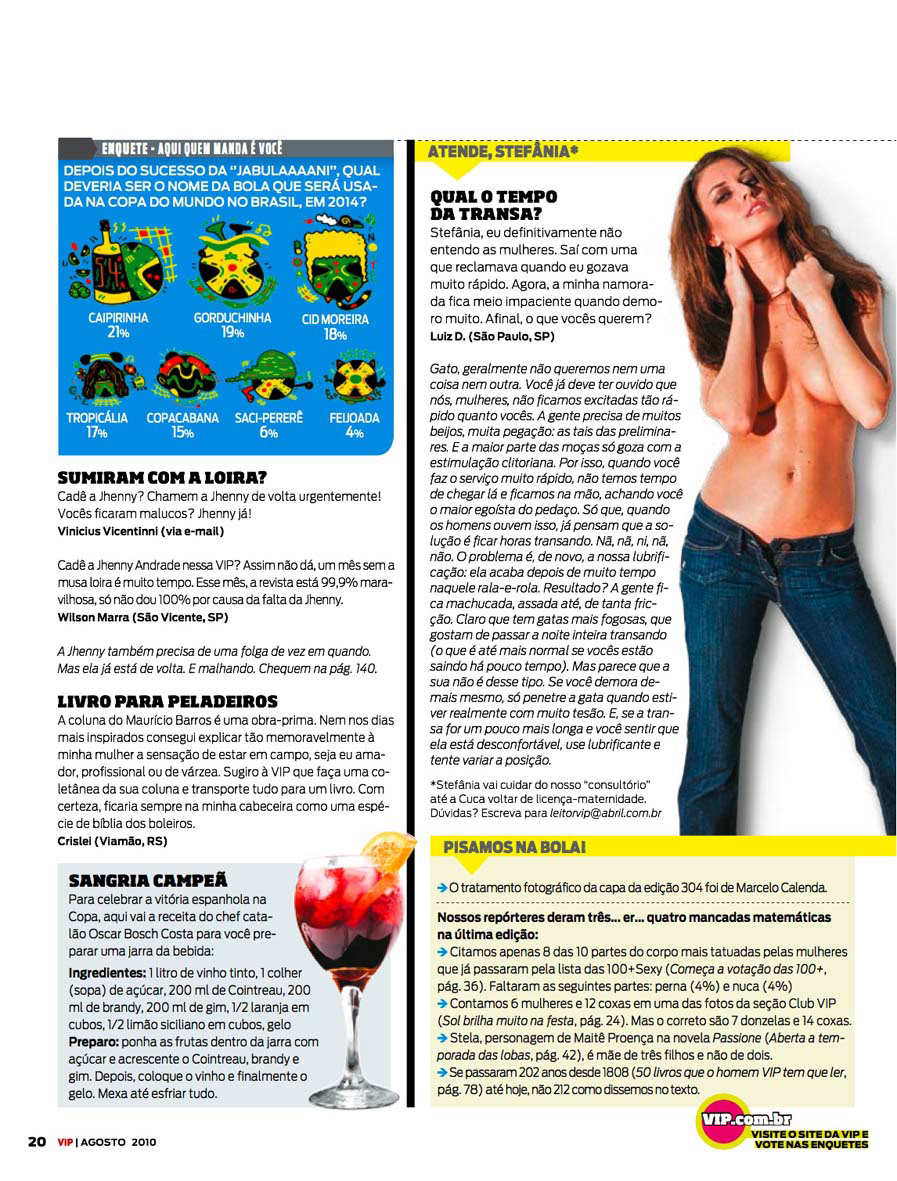 VIP Brazil editorial