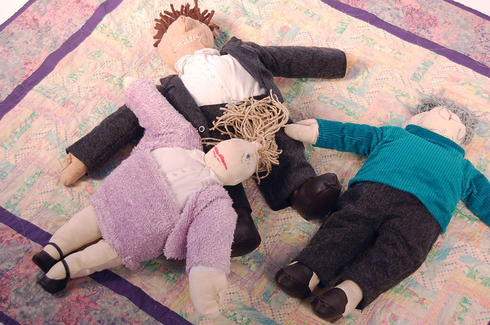 sculpture soft sculpture dolls teachers therapy dolls public school interactive installation disability school