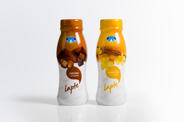 packaging design bottle vanilla Cocoa milk