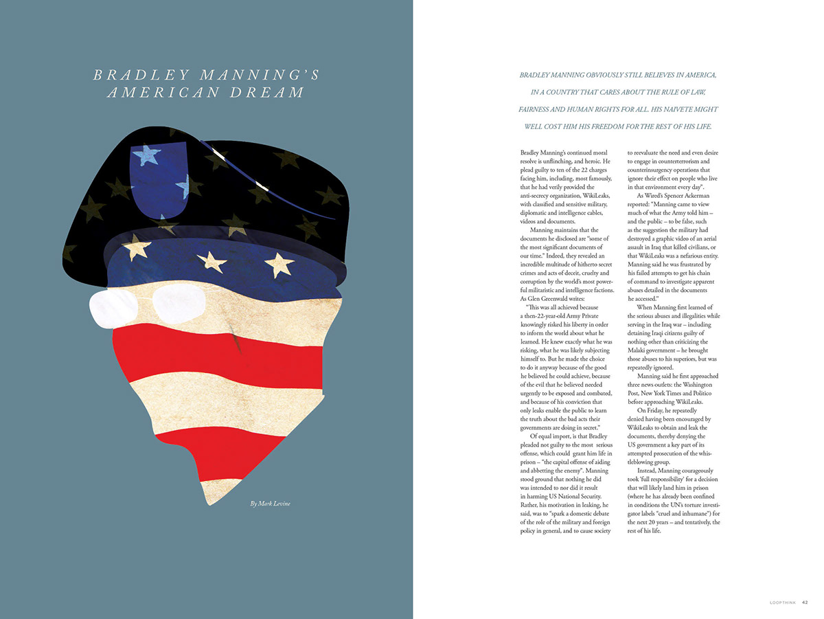 bradley manning  Politics america  american  United States  editorial  layout  design Government whistleblower