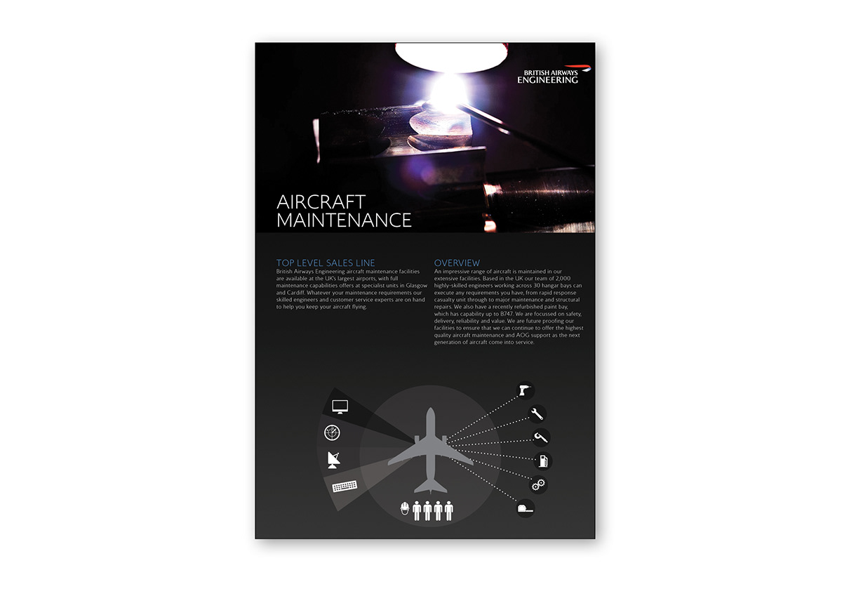 British Airways newsletter update airline technical factsheet infographic Travel