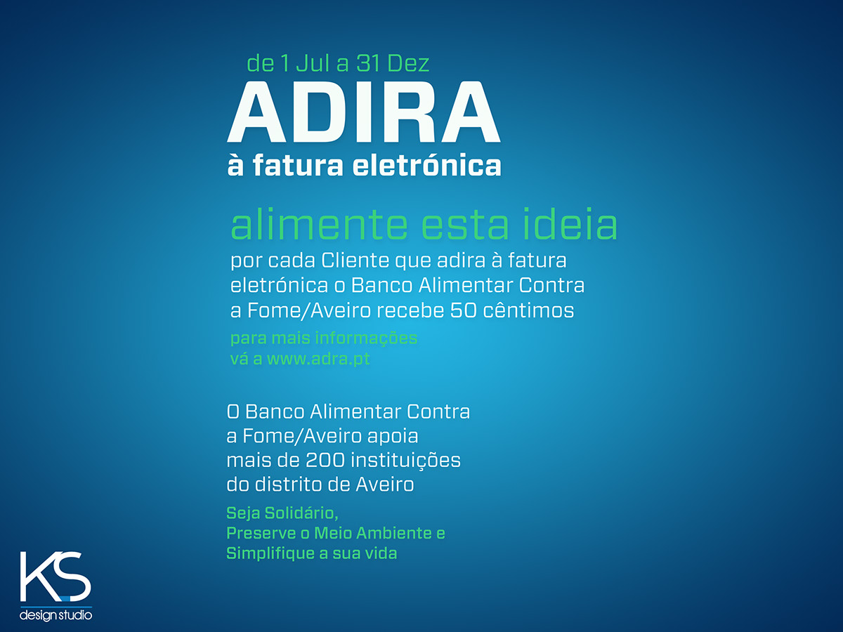 ADRA Águas de Portugal water campaign publicidade agua