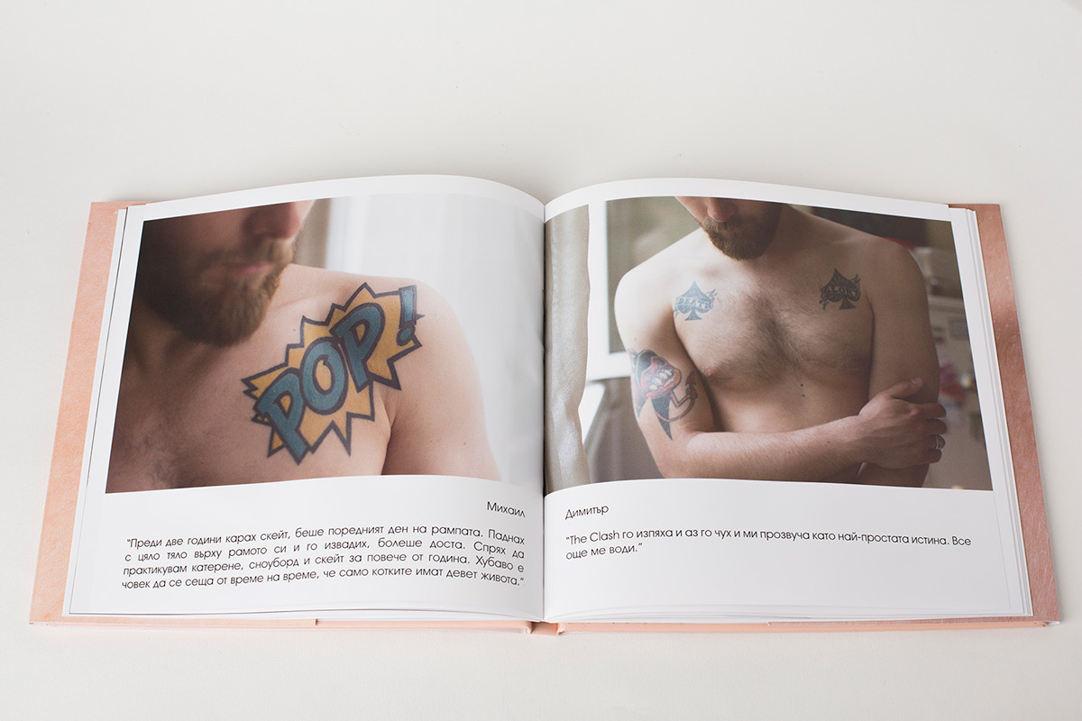 book photo-book tattoo story book design portraits