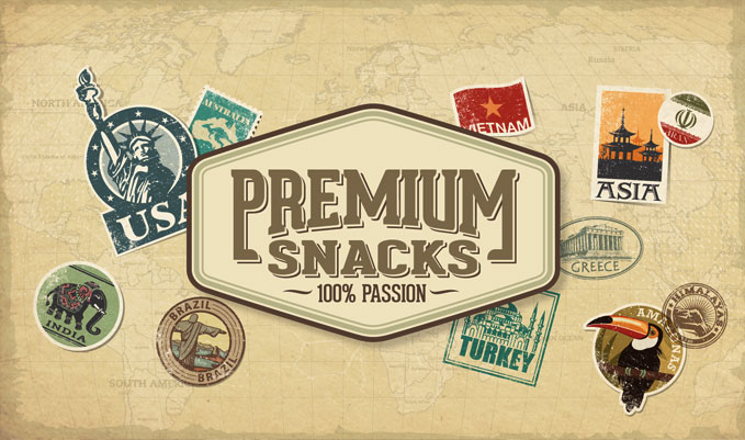 snacks stickers inspiration emblem vintage Travel World Map nuts sheriff Label poster flyer norway ticket logo