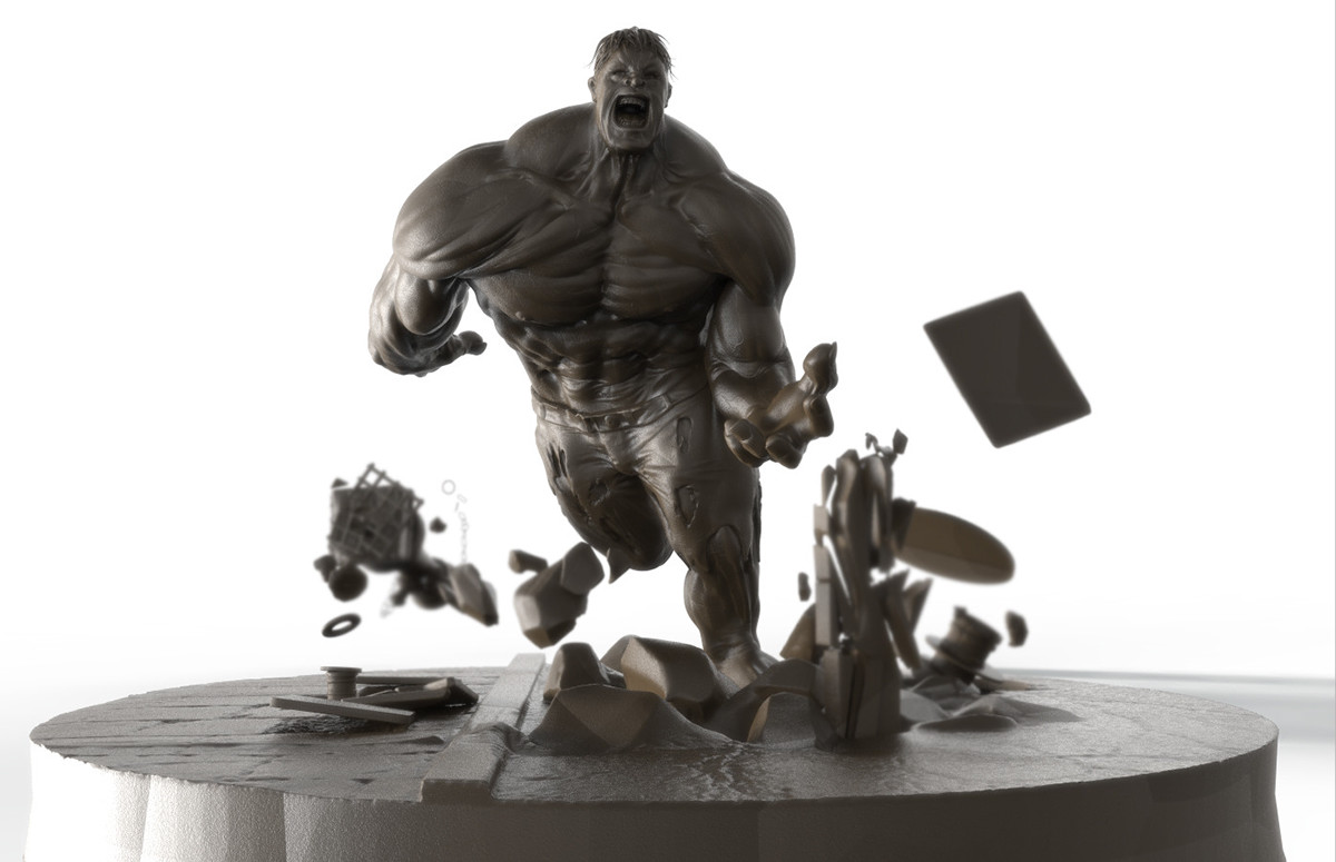 Adobe Portfolio Raging Hulk