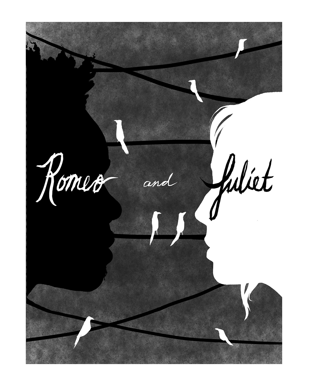 Romeo and Juliet shakespeare updated series Handlettering HAND LETTERING