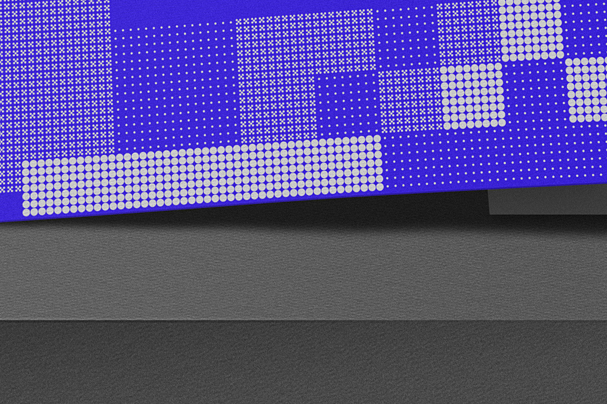 brand Technology halftone pixel purple RGB Savia Monotriz
