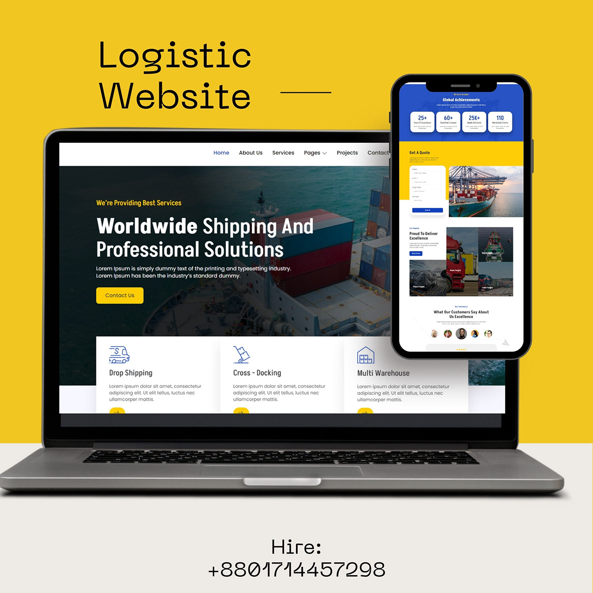 Cargo & Logistics Website

