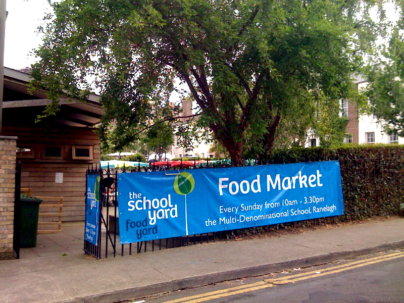 food market banners Promotional