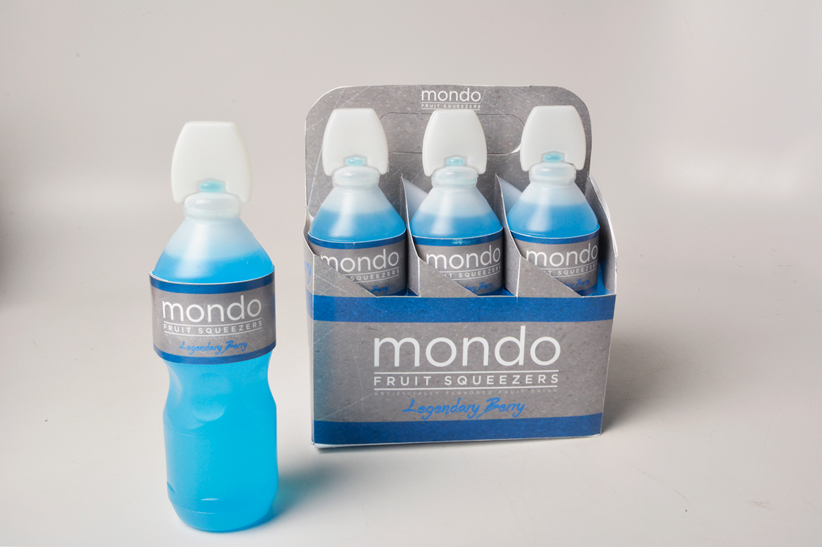 Mondo fruit squeezers artificial drink Rebrand redesign refresh modern