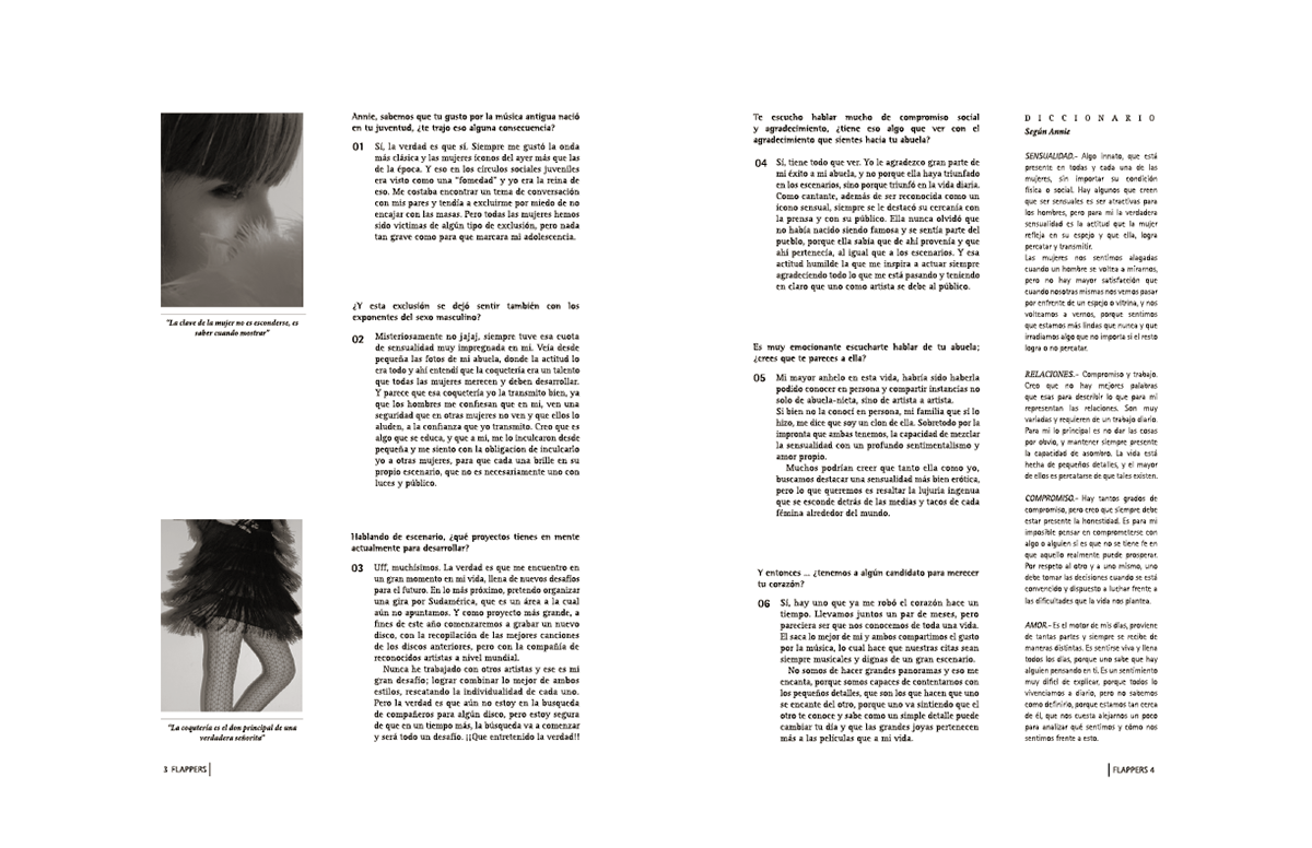 siglo xx revista diagramación editorial blanco y negro dirección de arte