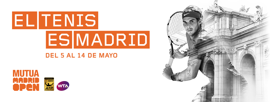tennis open madrid Nadal spain double exposition djokovic federer serena