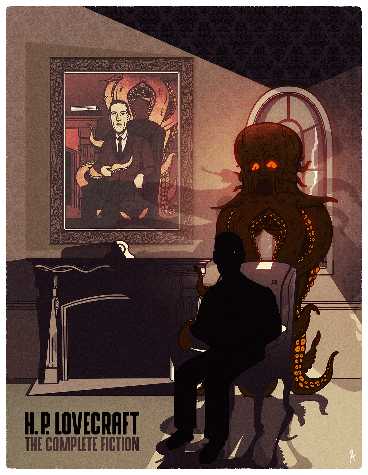 lovecraft hplovecraft cthulhu horror fiction gothic dark gif poster book