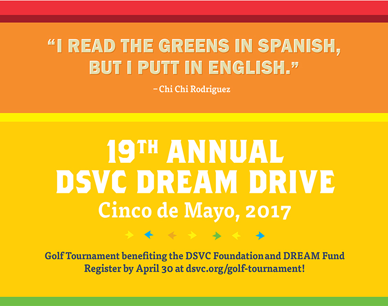 golf ILLUSTRATION  cinco de mayo DSVC Dream Fund