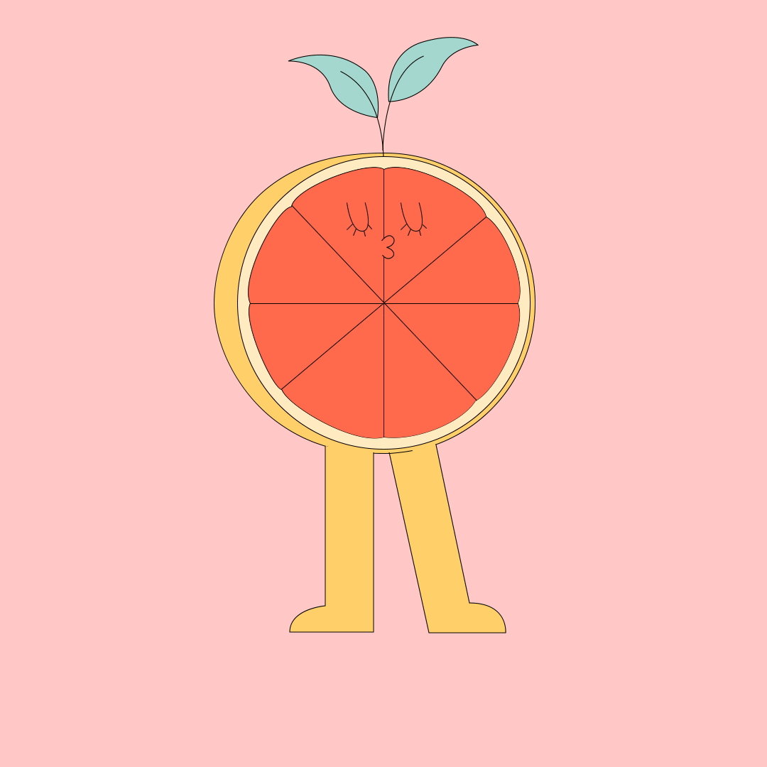 orange lemon grapefruit lime Fruit Character design  cute juice fruits sweet