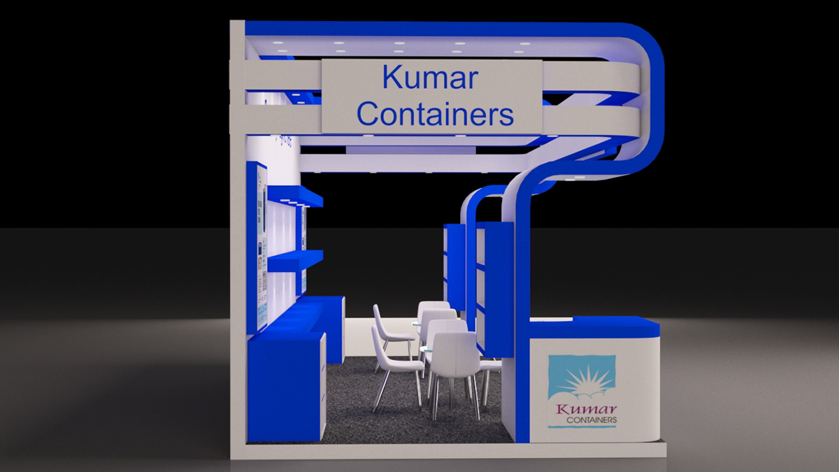 exhibition stand Exhibition Booth Exhibition Design  3ds max 3d stall design modeling