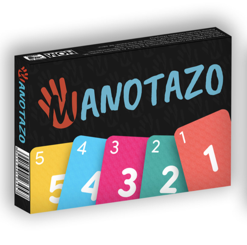 branding  juego de mesa Logotipo Manotazo marca