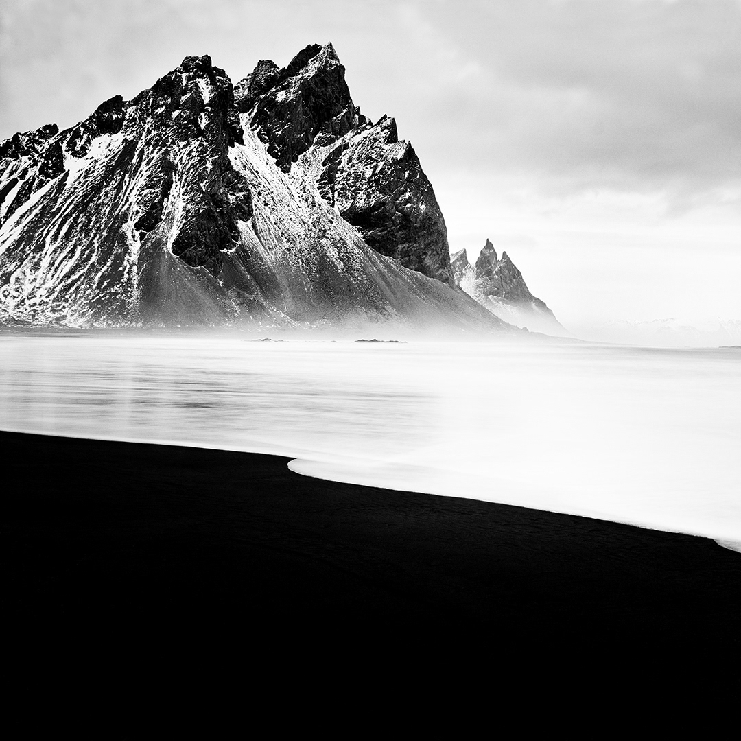 iceland Minimalism landscape photography long exposure black and white monochrome fine art Landscape minimal michael schlegel