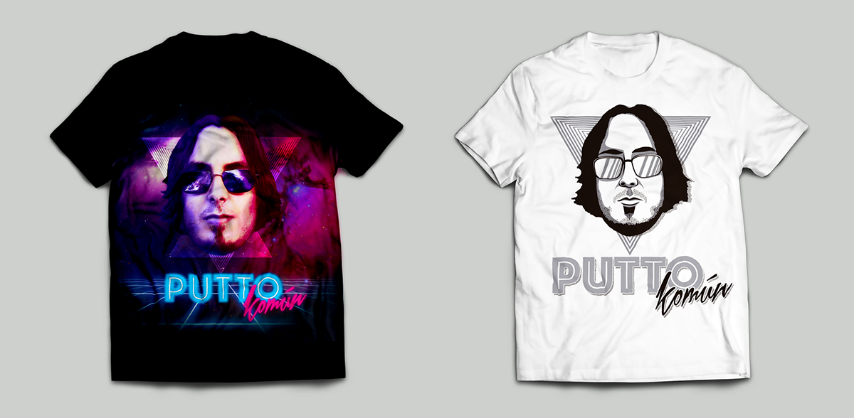 diseño Retro 80s musica concierto vinilo camisetas