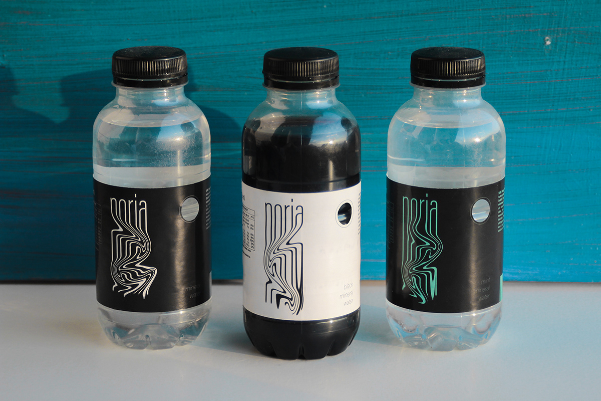 bottle bottle design design graphic design  minimal Packaging packaging design water