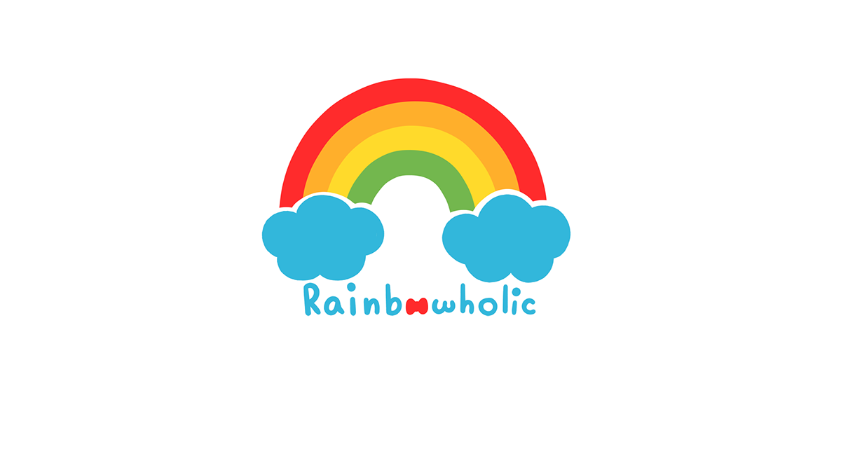 Rainbowholic cafe mini cake cupcake origami  rainbow