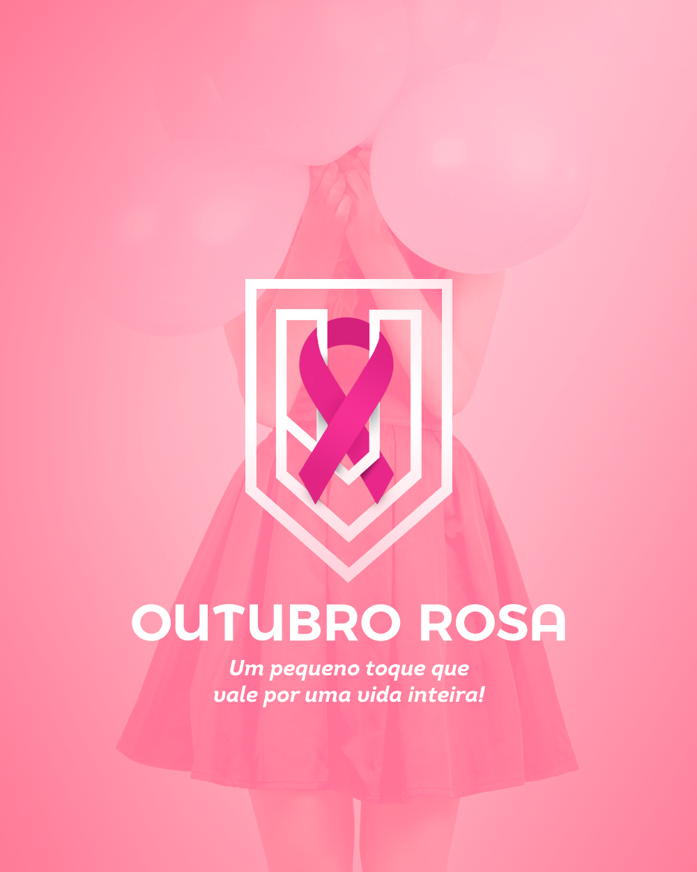 outubro rosa outubro rosa pink october freela personal branding  brand logo